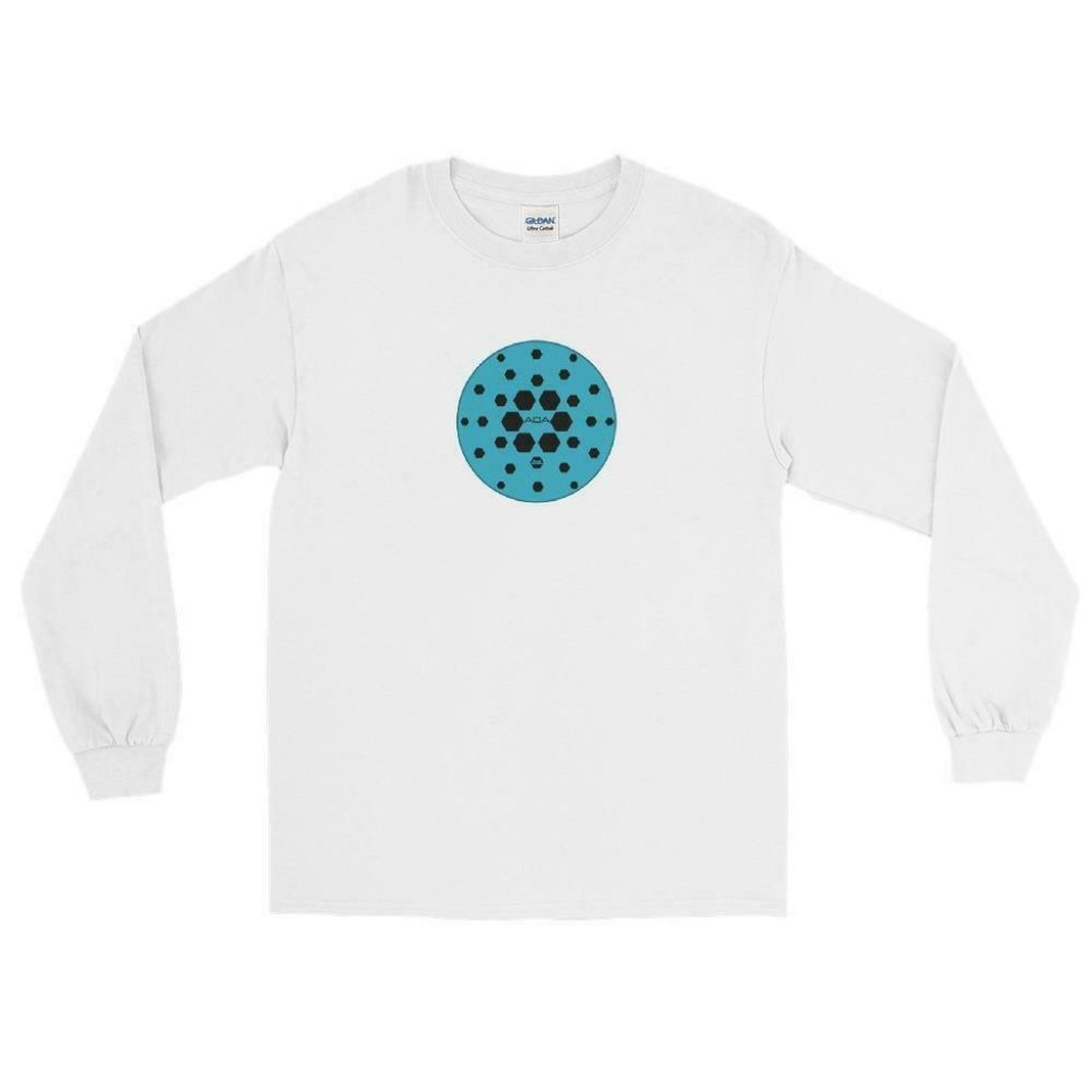 ADA Long Sleeve Shirt - Cardano Inspired - Crypto coins - Crypto Lovers